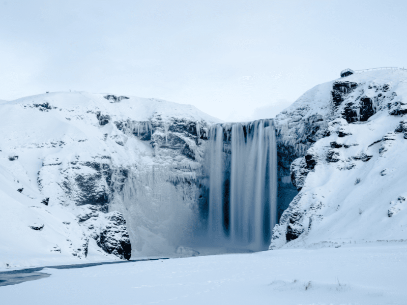 Skógafoss-cascade