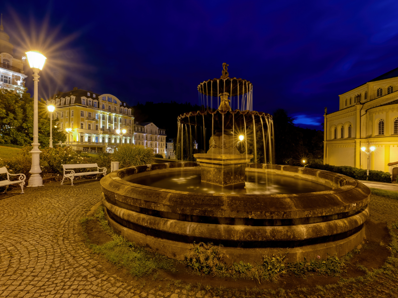 Mariánské Lázně fontaine